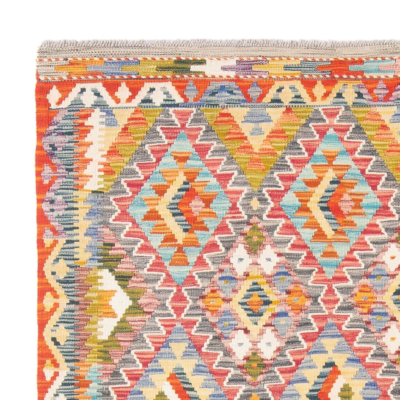 Kilim Maimana Tappeto 197x162cm - Tappeto di lana