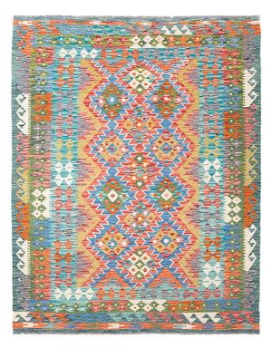 Tappeto Kelim - Splash - 196 x 152 cm - multicolore