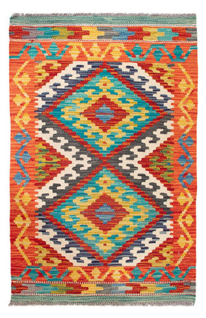 Tappeto Kelim - Splash - 90 x 60 cm - multicolore