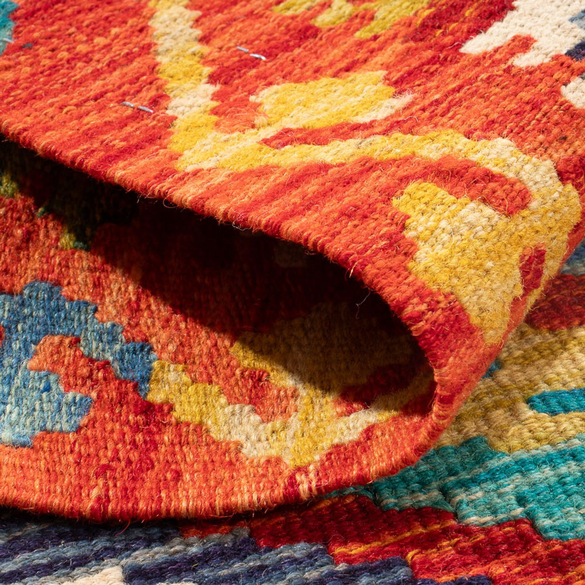 Tappeto Kelim - Splash - 90 x 60 cm - multicolore