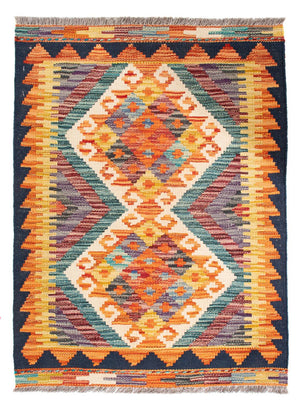 Tappeto Kelim - Splash - 85 x 62 cm - multicolore