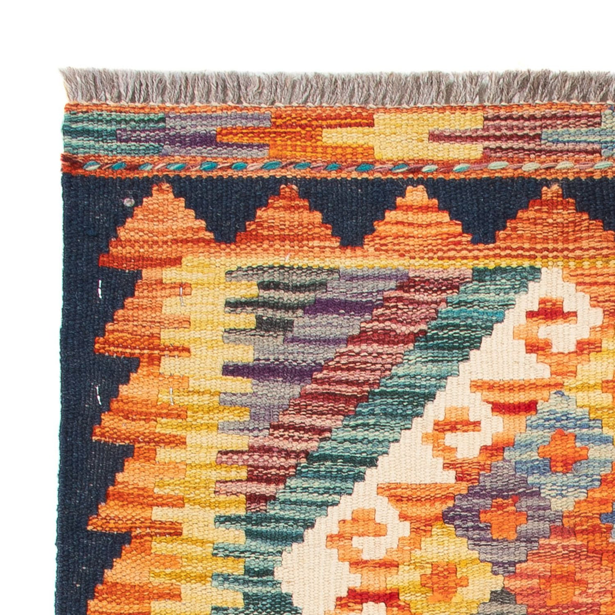 Tappeto Kelim - Splash - 85 x 62 cm - multicolore