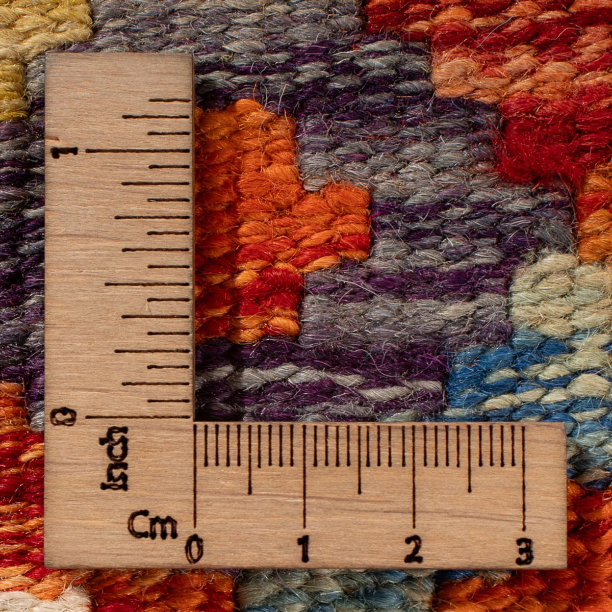 Tappeto Kelim - Splash - 85 x 62 cm - multicolore