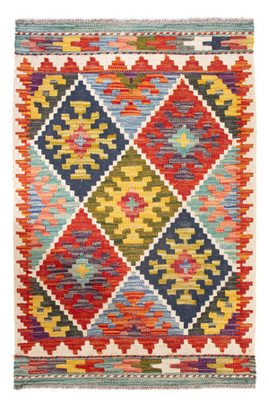 Tappeto Kelim - Splash - 93 x 65 cm - multicolore