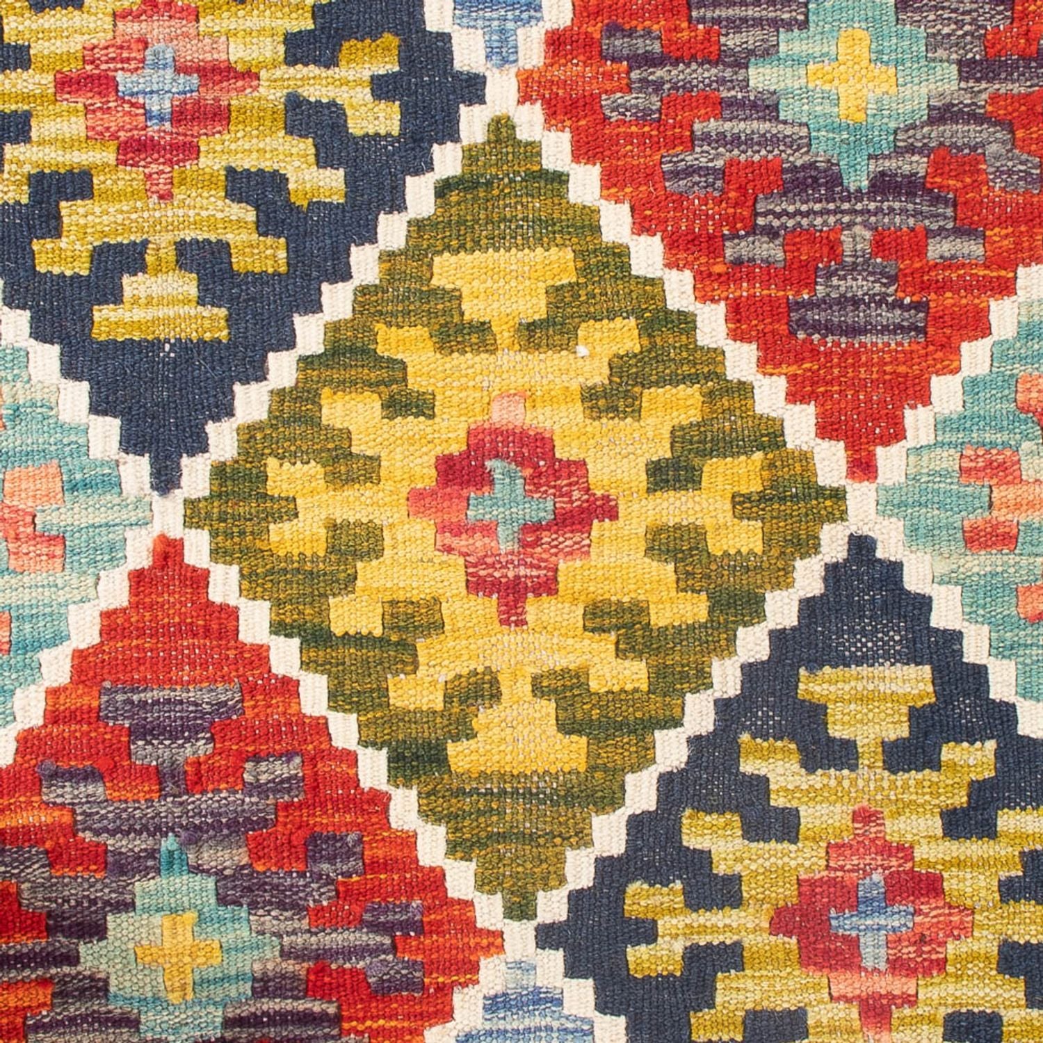 Tappeto Kelim - Splash - 93 x 65 cm - multicolore