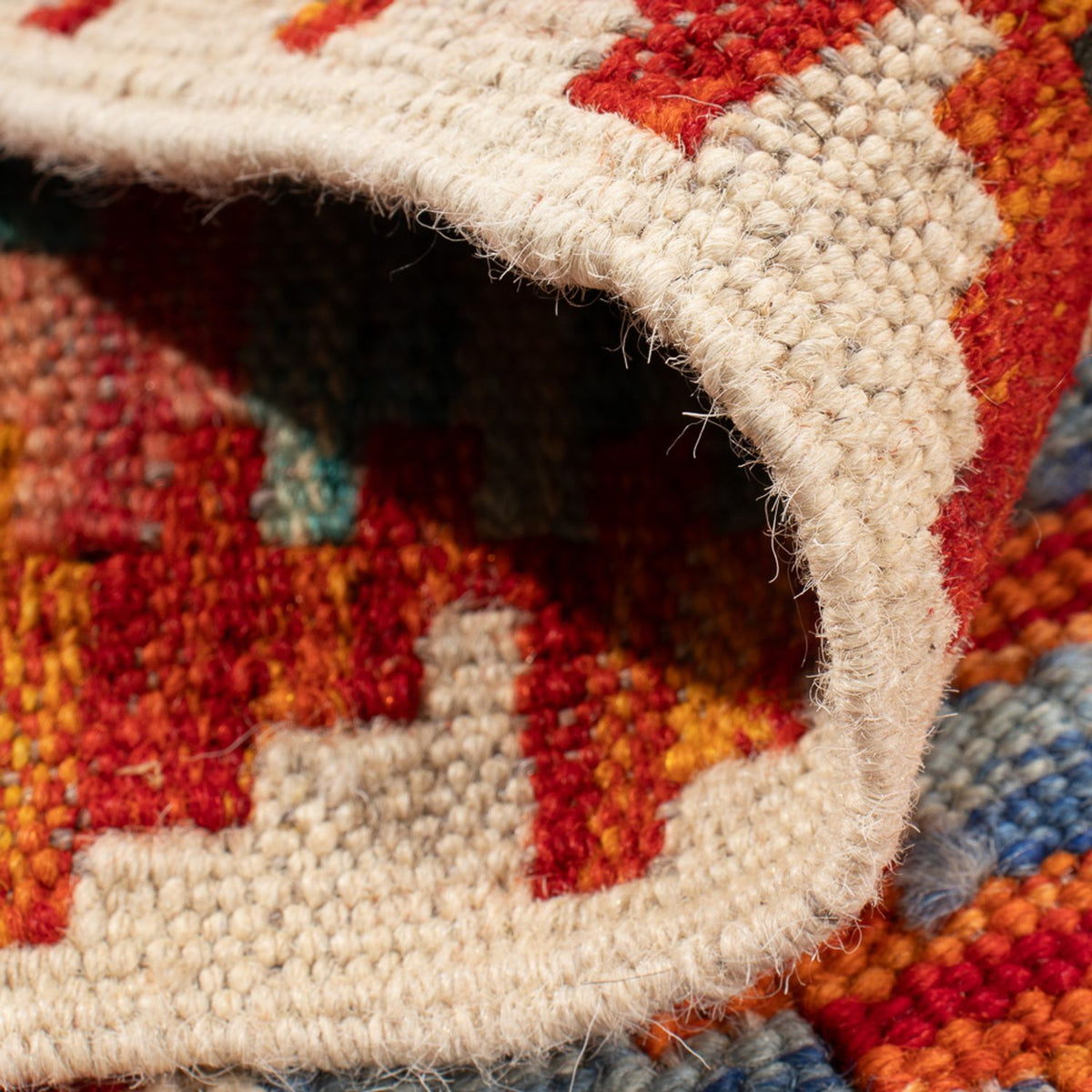 Tappeto Kelim - Splash - 93 x 65 cm - multicolore