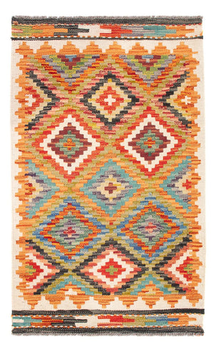Tappeto Kelim - Splash - 98 x 60 cm - multicolore