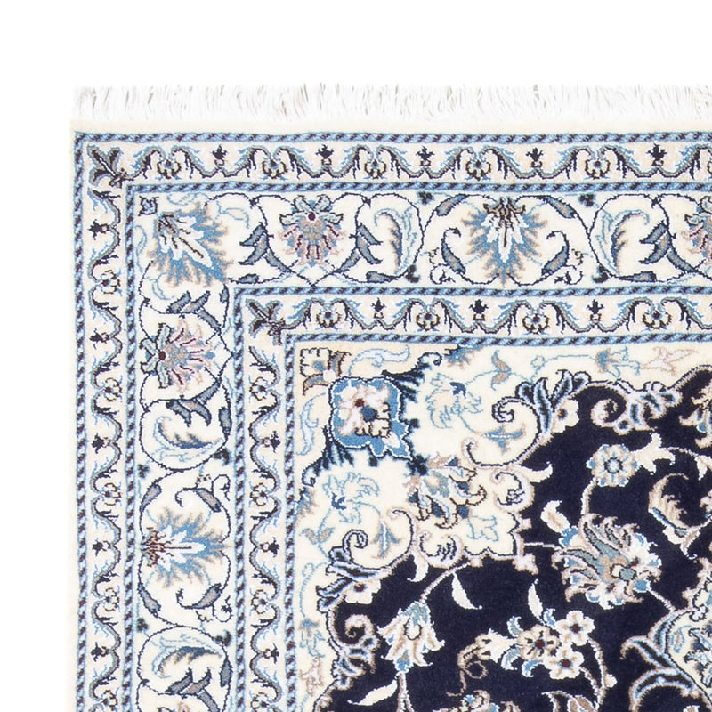 Tappeto Persero - Nain - 202 x 144 cm - blu scuro