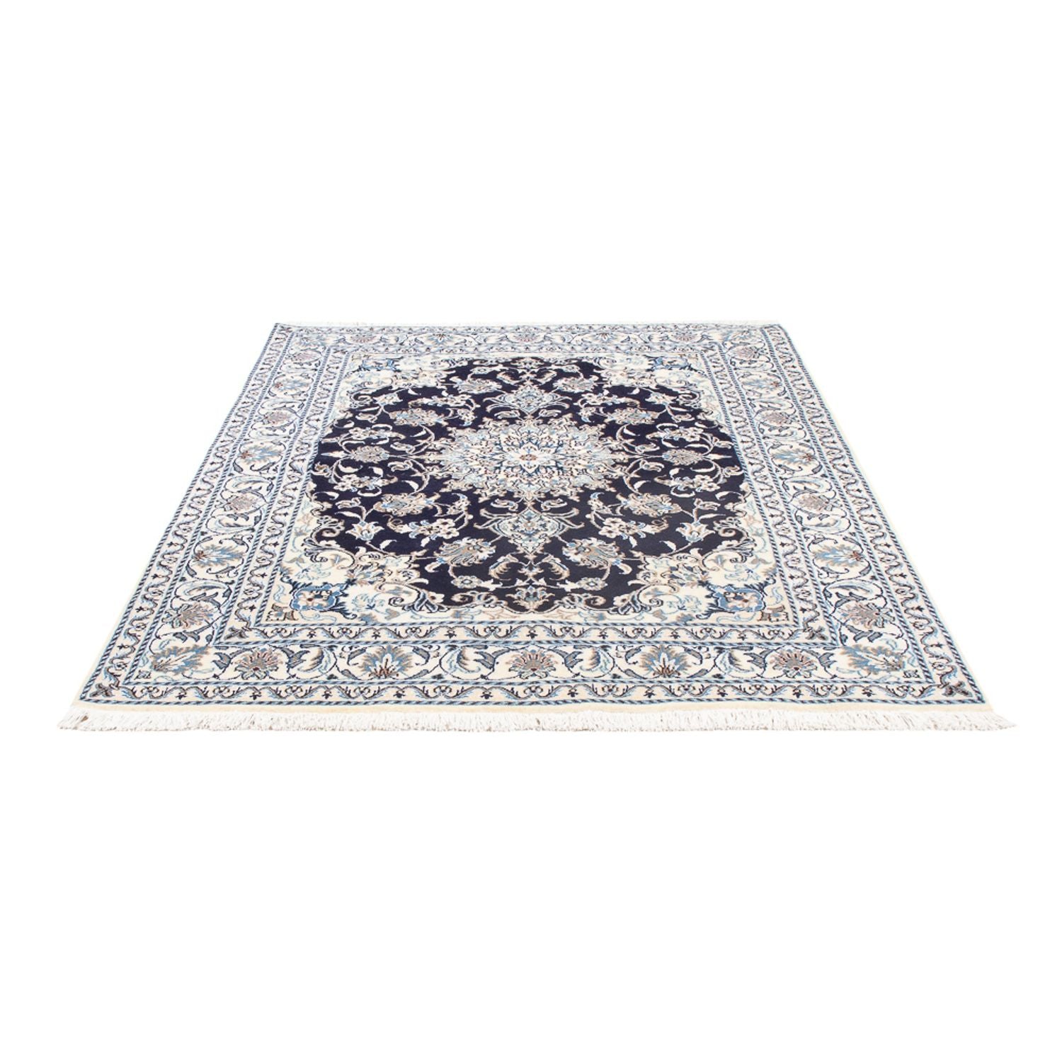Tappeto Persero - Nain - 202 x 144 cm - blu scuro