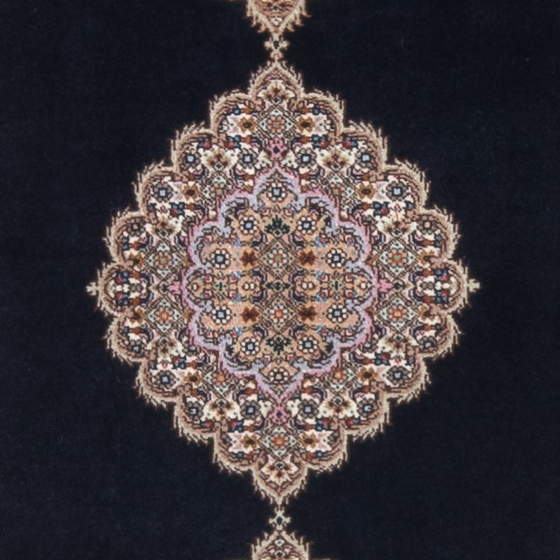 Tappeto Persero - Tabriz - Reale - 142 x 75 cm - blu scuro