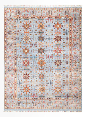 Tappeto Ziegler - Ariana - 231 x 172 cm - blu chiaro