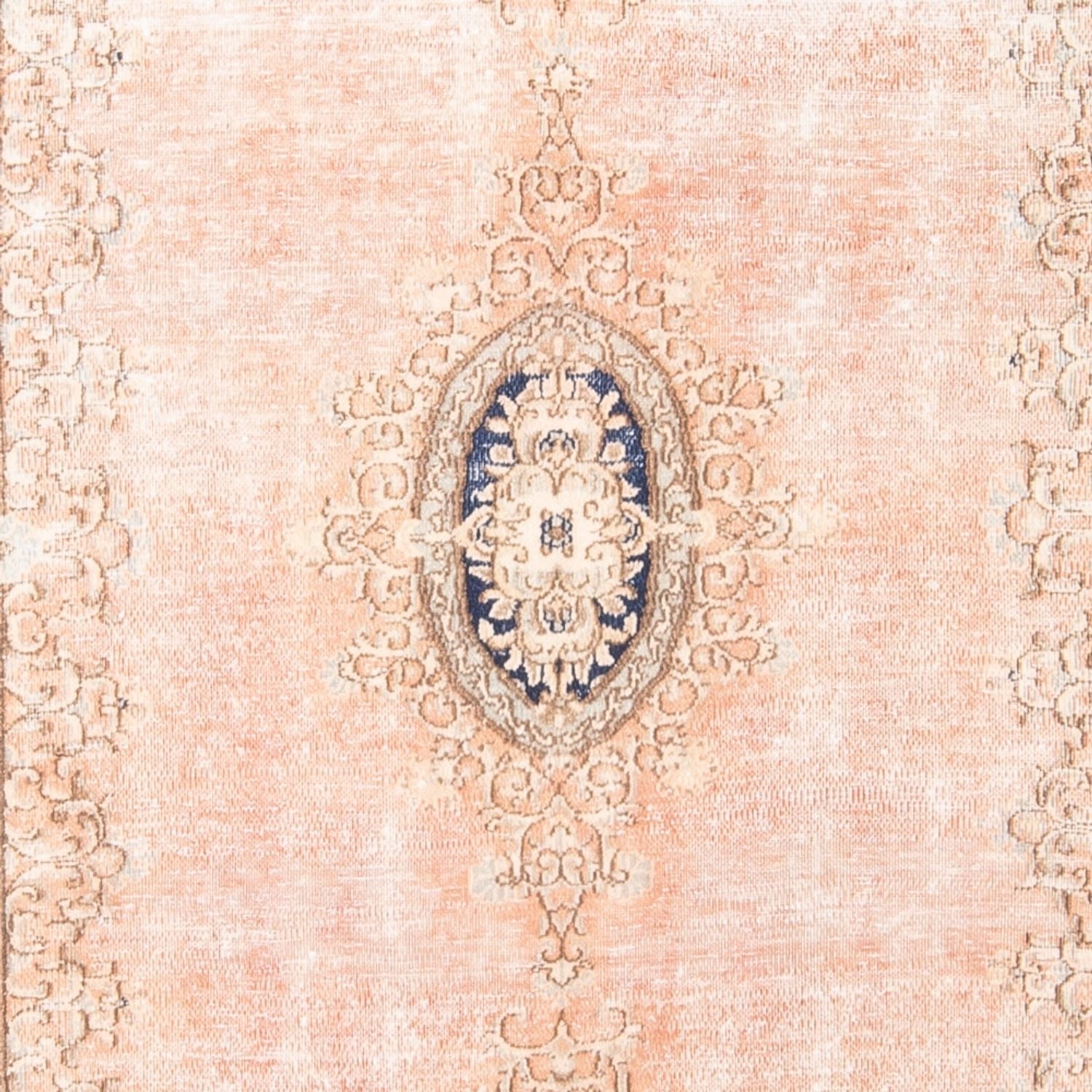 Tappeto vintage - 212 x 122 cm - rosa