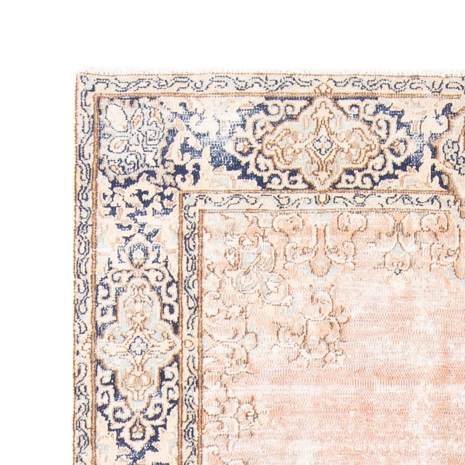 Tappeto vintage - 212 x 122 cm - rosa