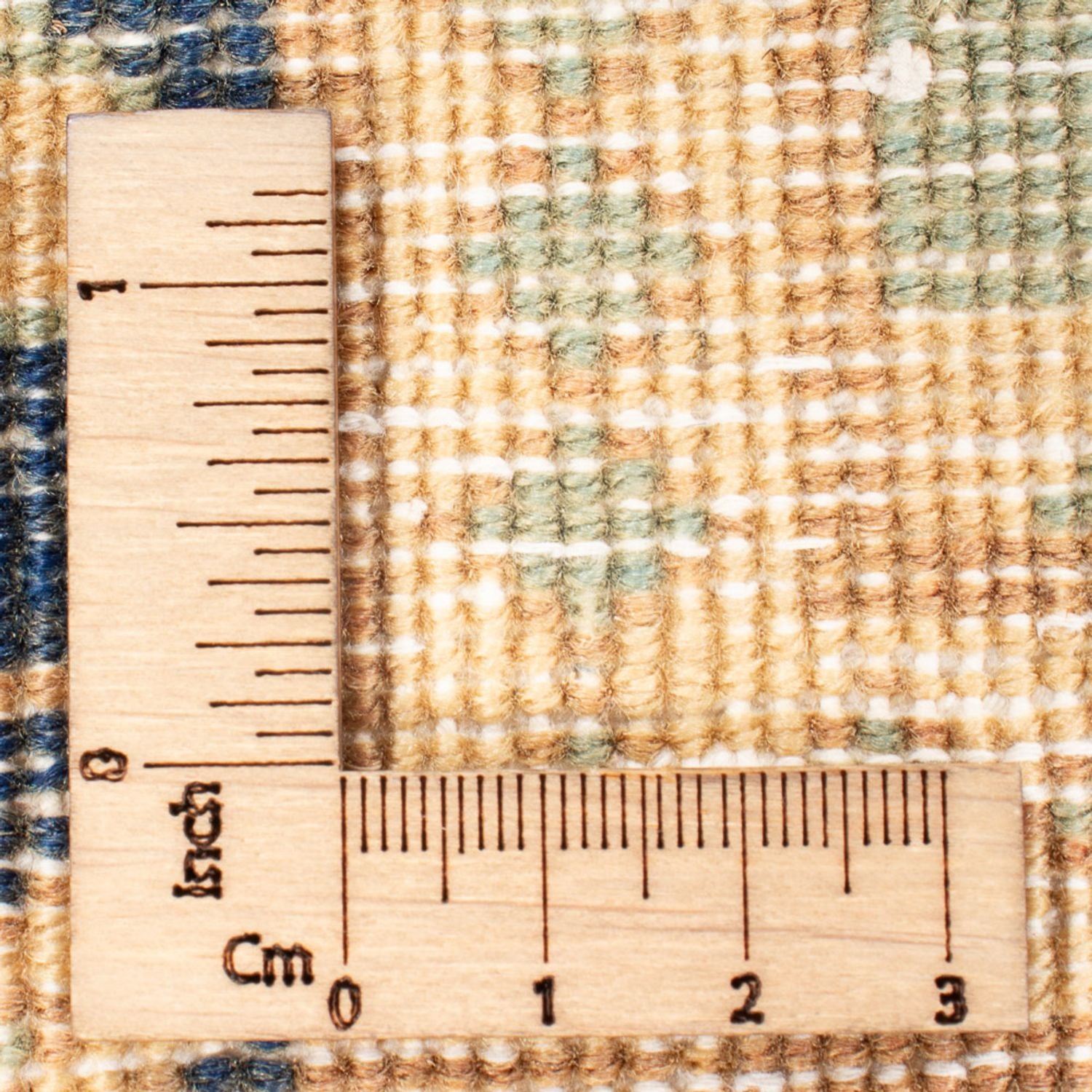 Tappeto vintage - 225 x 147 cm - blu chiaro