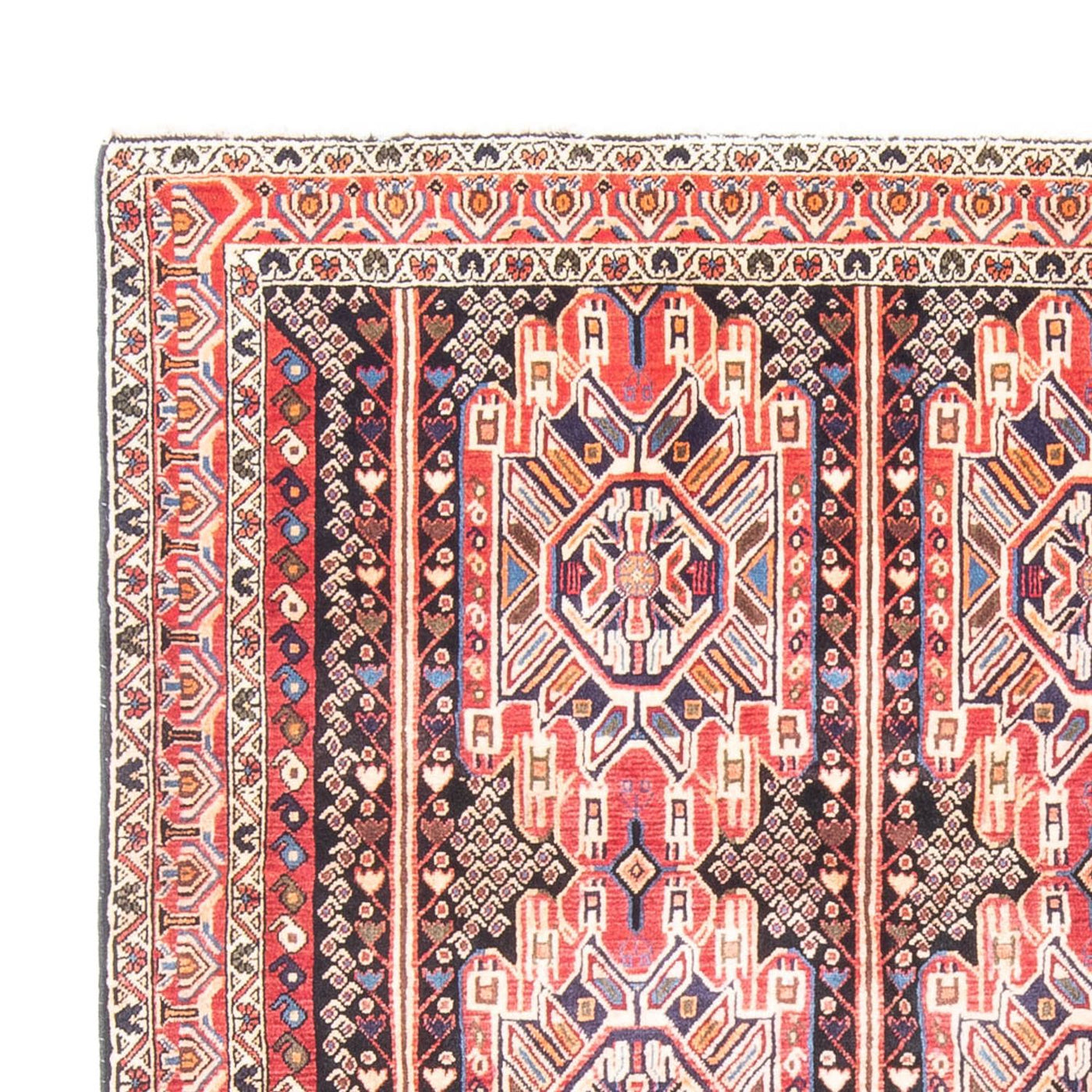 Afshar Sirjan Tappeto 225x167cm - Tappeto persiano