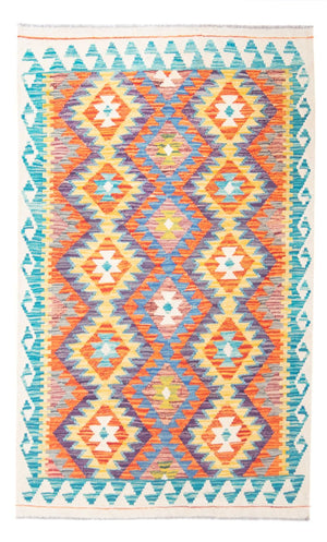Tappeto Kelim - Splash - 155 x 102 cm - multicolore