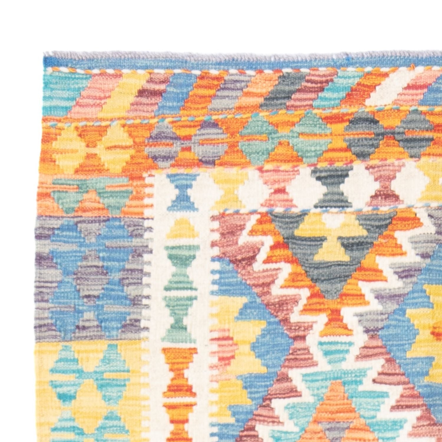 Tappeto Kelim - Splash - 145 x 106 cm - multicolore