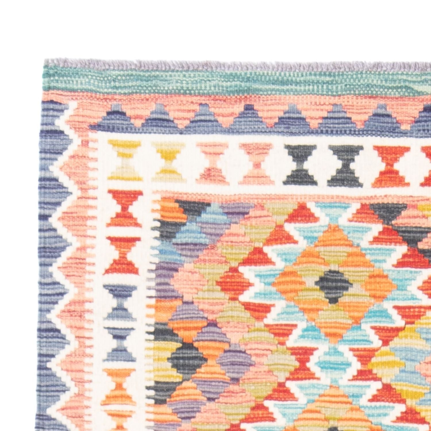 Tappeto Kelim - Splash - 156 x 105 cm - multicolore