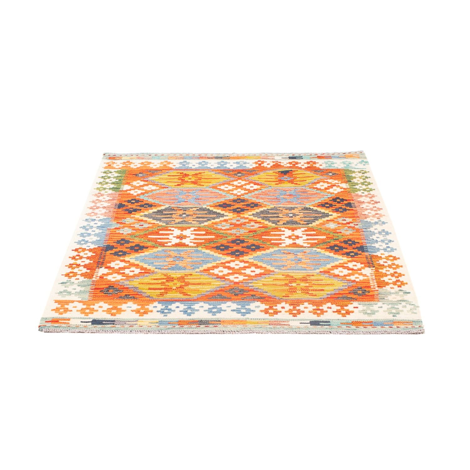 Tappeto Kelim - Splash - 150 x 99 cm - multicolore
