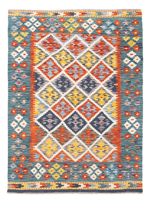 Tappeto Kelim - Splash - 152 x 103 cm - multicolore