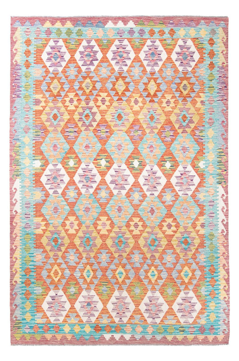 Tappeto Kelim - Splash - 298 x 199 cm - multicolore