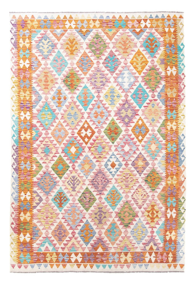 Tappeto Kelim - Splash - 291 x 198 cm - multicolore