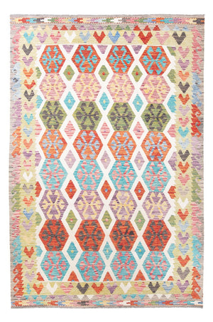 Tappeto Kelim - Splash - 305 x 203 cm - multicolore