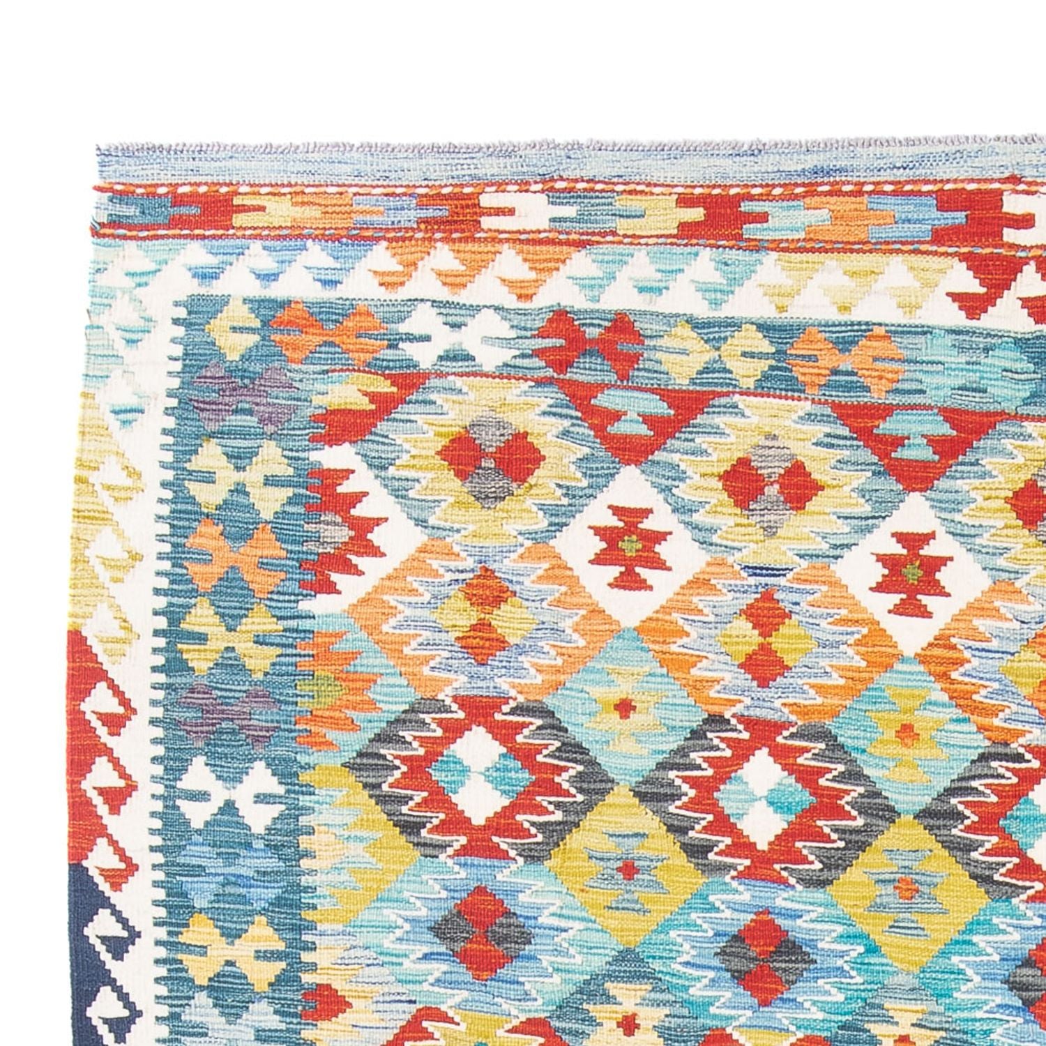 Tappeto Kelim - Splash - 290 x 202 cm - multicolore
