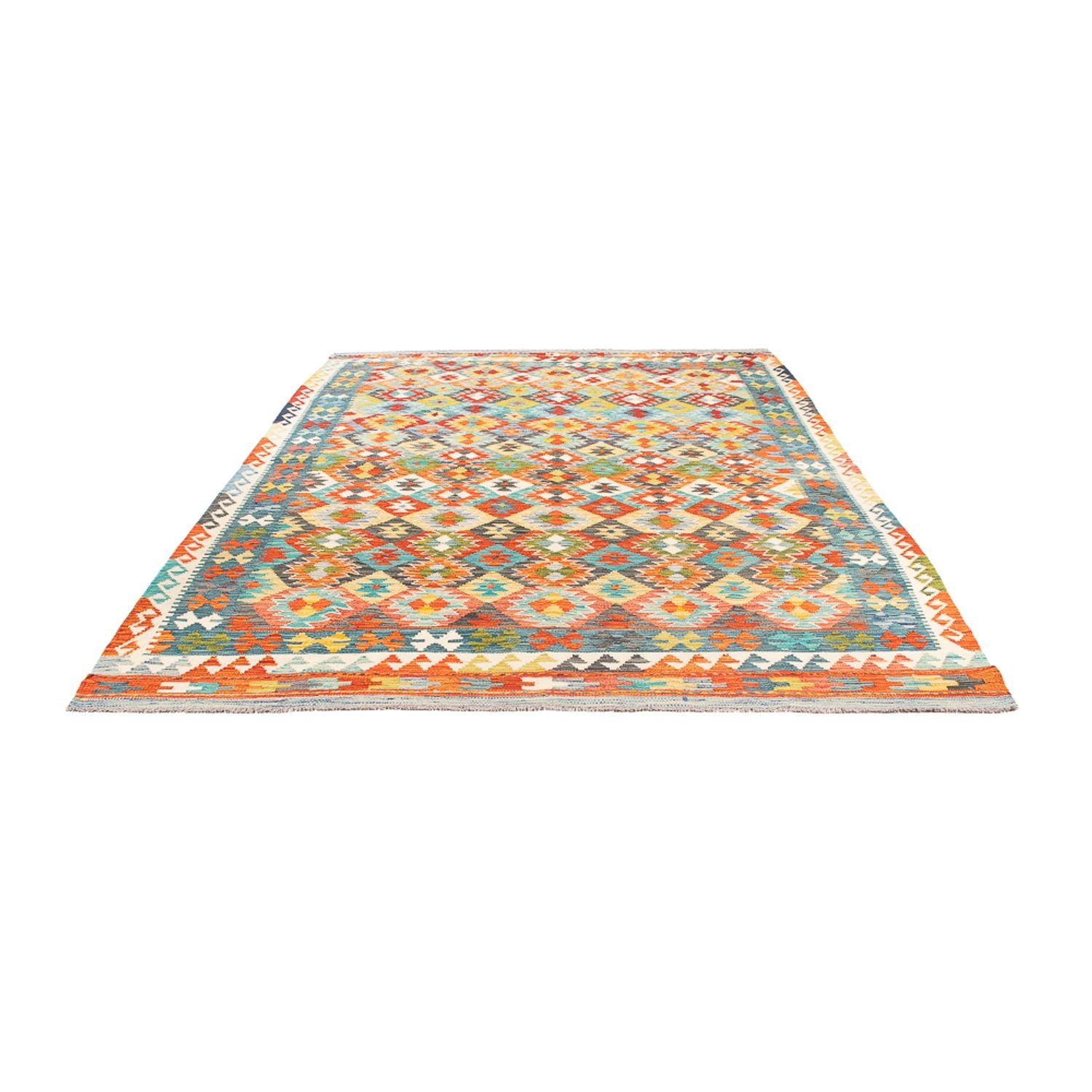 Tappeto Kelim - Splash - 290 x 202 cm - multicolore