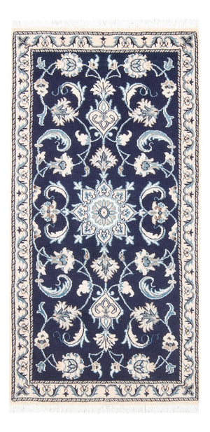 Tappeto Persero - Nain - 135 x 67 cm - blu scuro