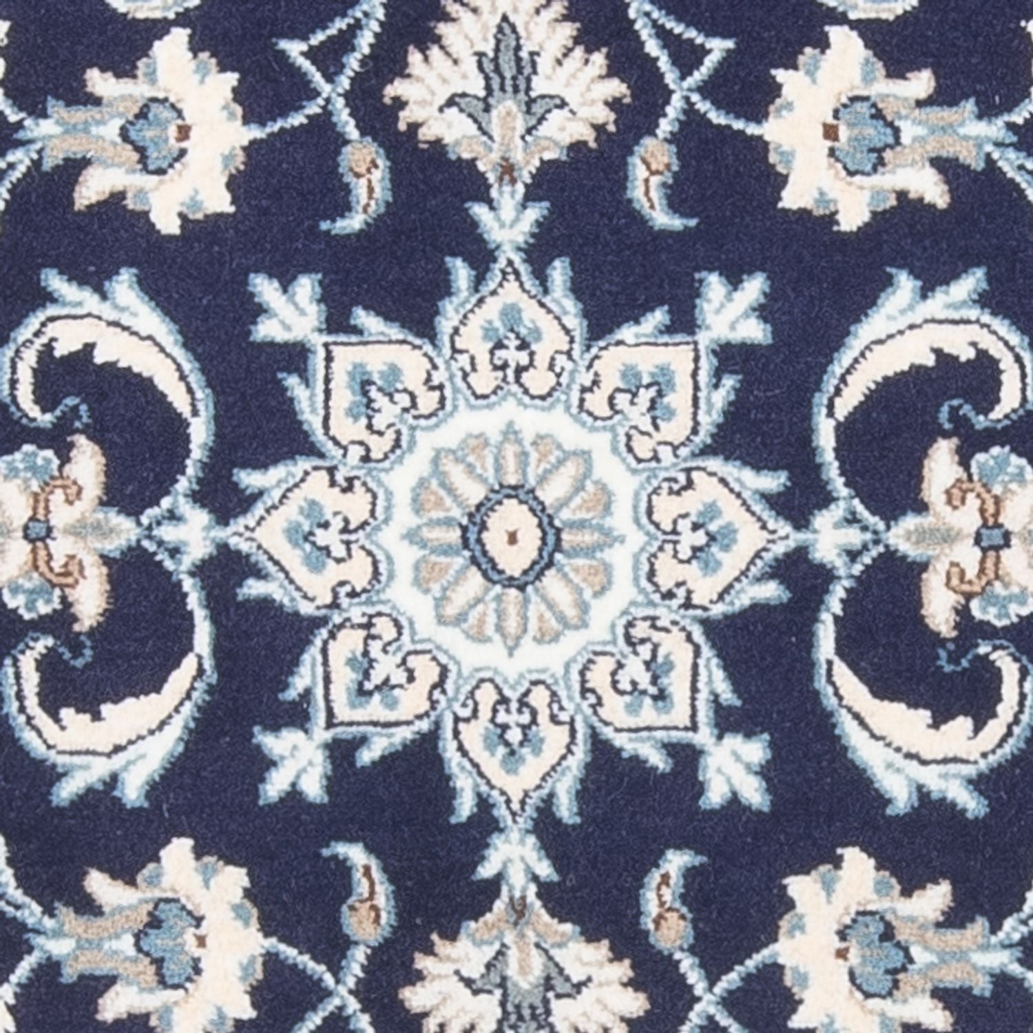 Tappeto Persero - Nain - 135 x 67 cm - blu scuro