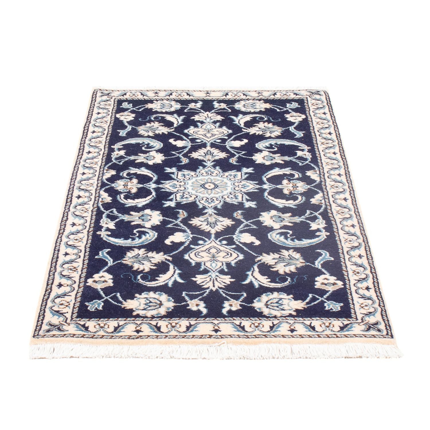 Tappeto Persero - Nain - 135 x 67 cm - blu scuro