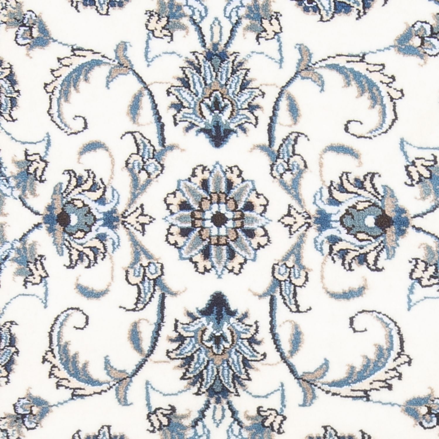 Tappeto corsia Tappeto Persero - Nain - 264 x 74 cm - crema