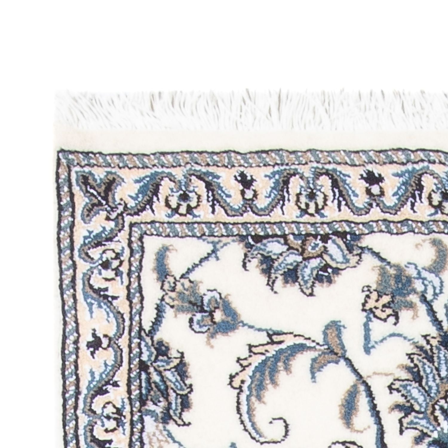 Tappeto corsia Tappeto Persero - Nain - 264 x 74 cm - crema