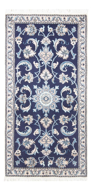 Tappeto Persero - Nain - 137 x 71 cm - blu scuro