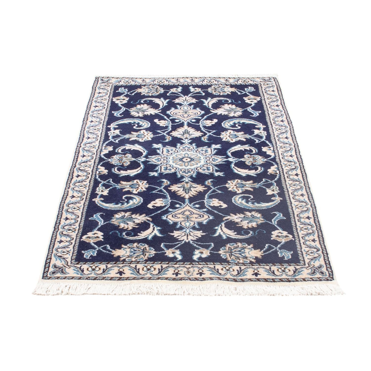 Tappeto Persero - Nain - 137 x 71 cm - blu scuro