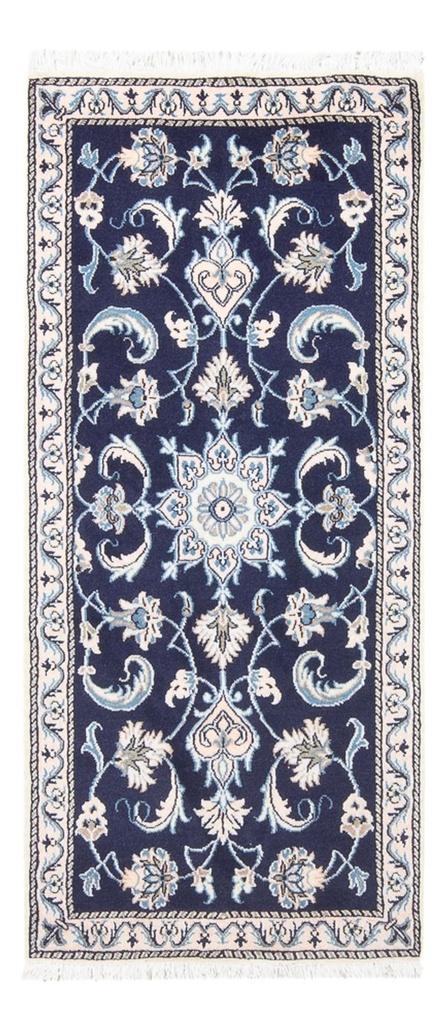 Tappeto Persero - Nain - 134 x 67 cm - blu scuro