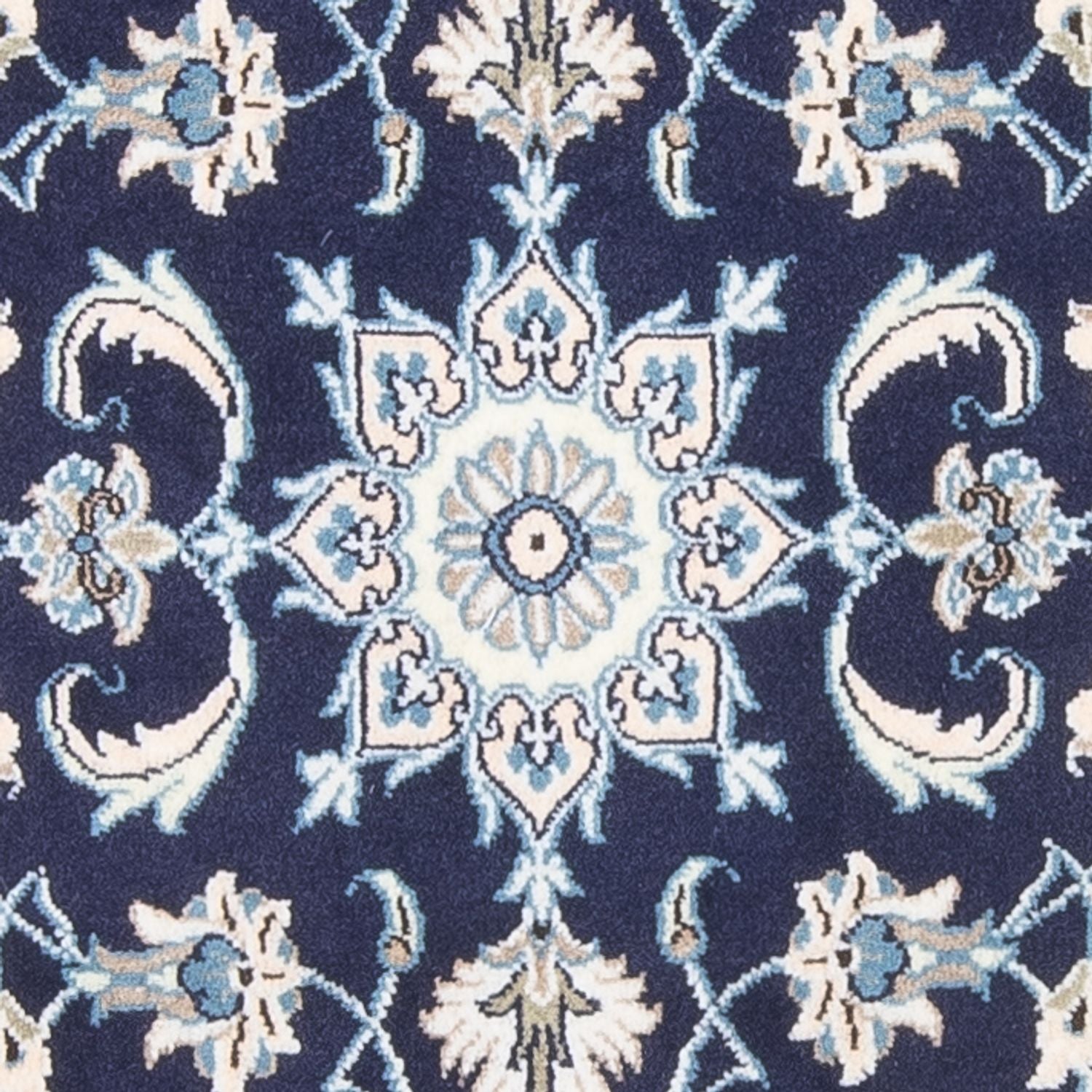 Tappeto Persero - Nain - 134 x 67 cm - blu scuro