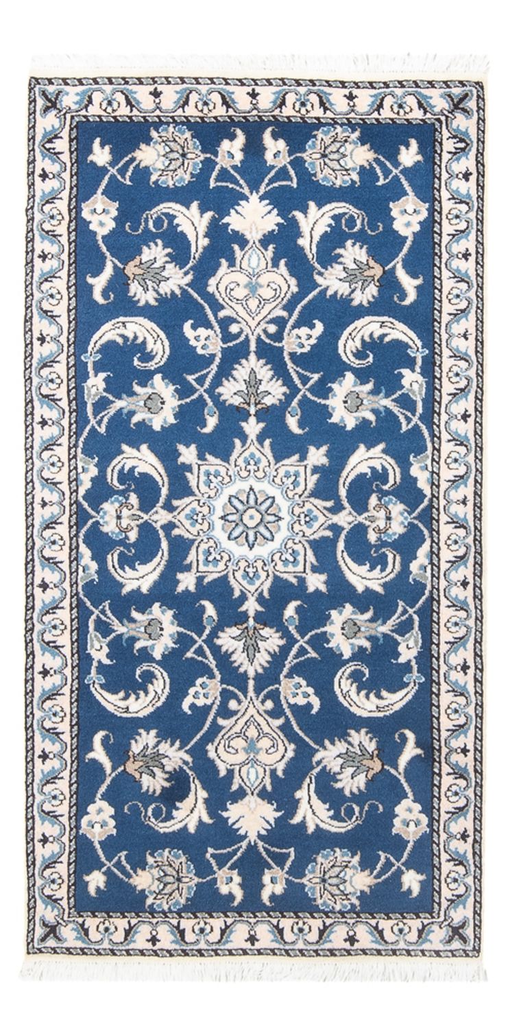 Tappeto Persero - Nain - 135 x 71 cm - blu