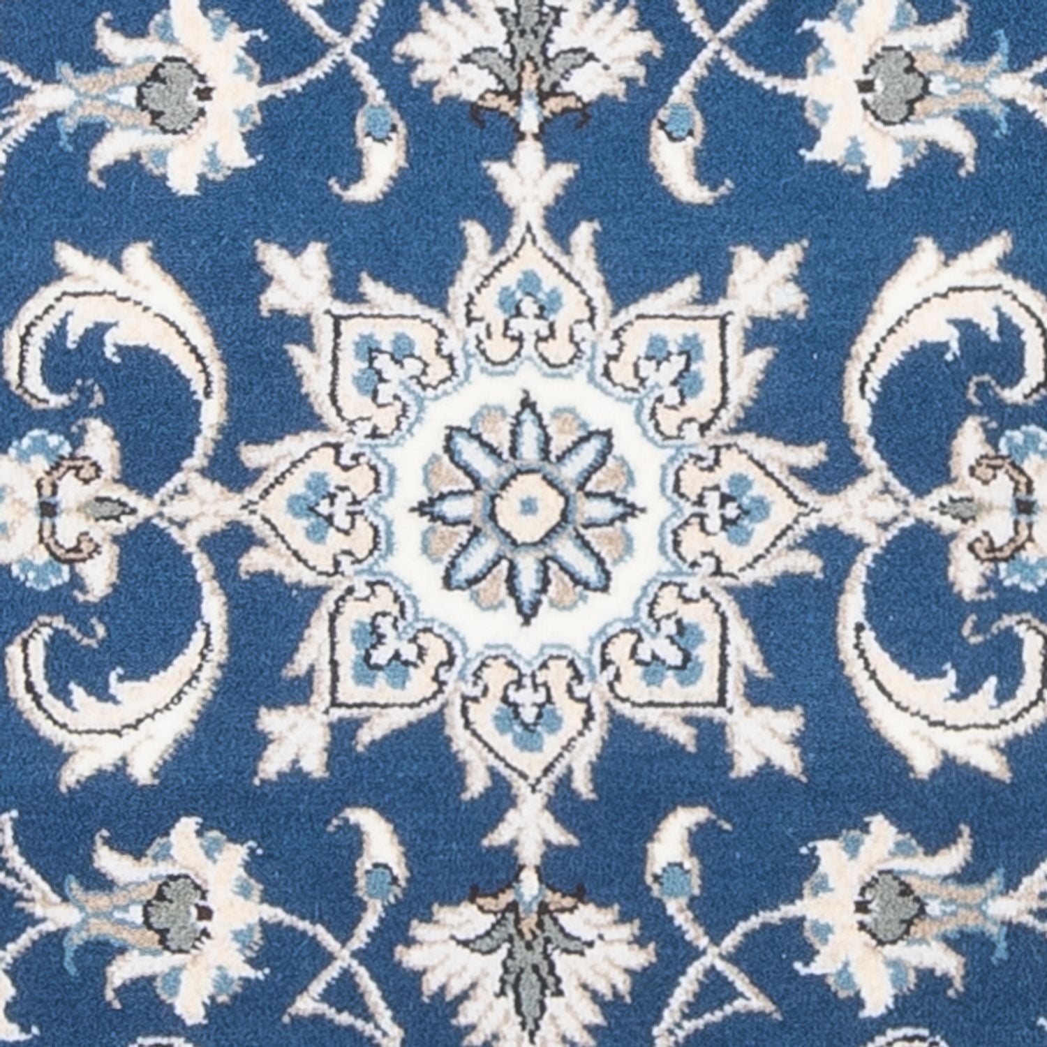 Tappeto Persero - Nain - 135 x 71 cm - blu
