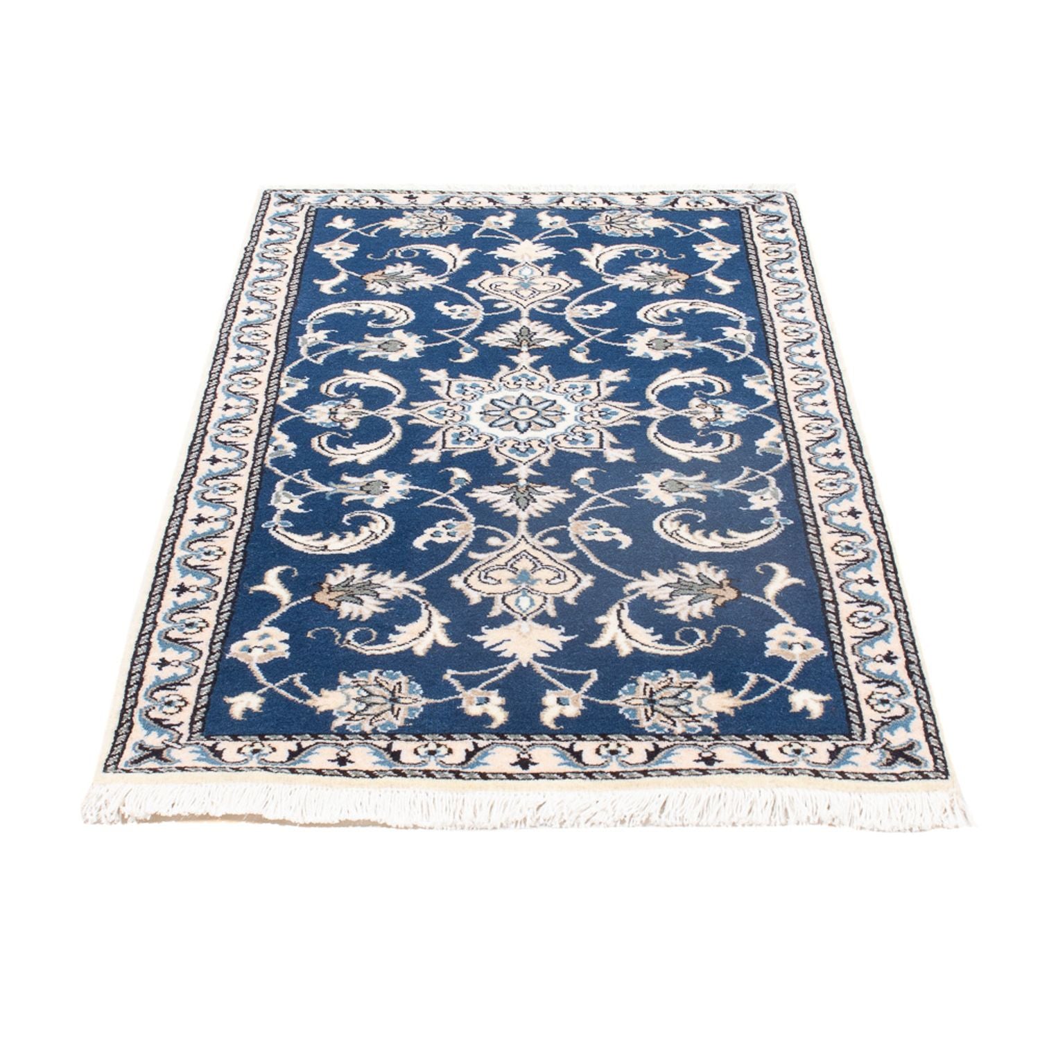 Tappeto Persero - Nain - 135 x 71 cm - blu