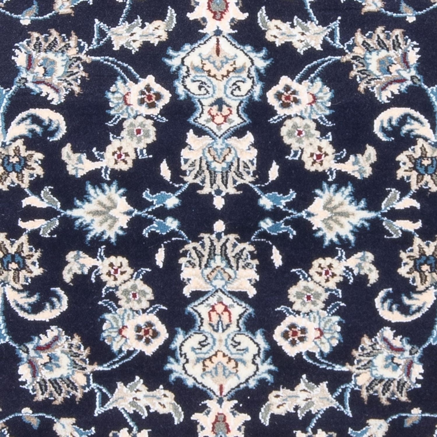 Tappeto corsia Tappeto Persero - Nain - 190 x 79 cm - blu scuro