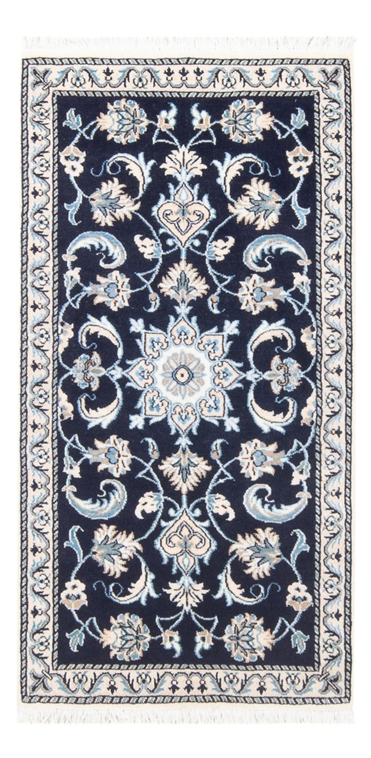 Tappeto Persero - Nain - 137 x 67 cm - blu scuro
