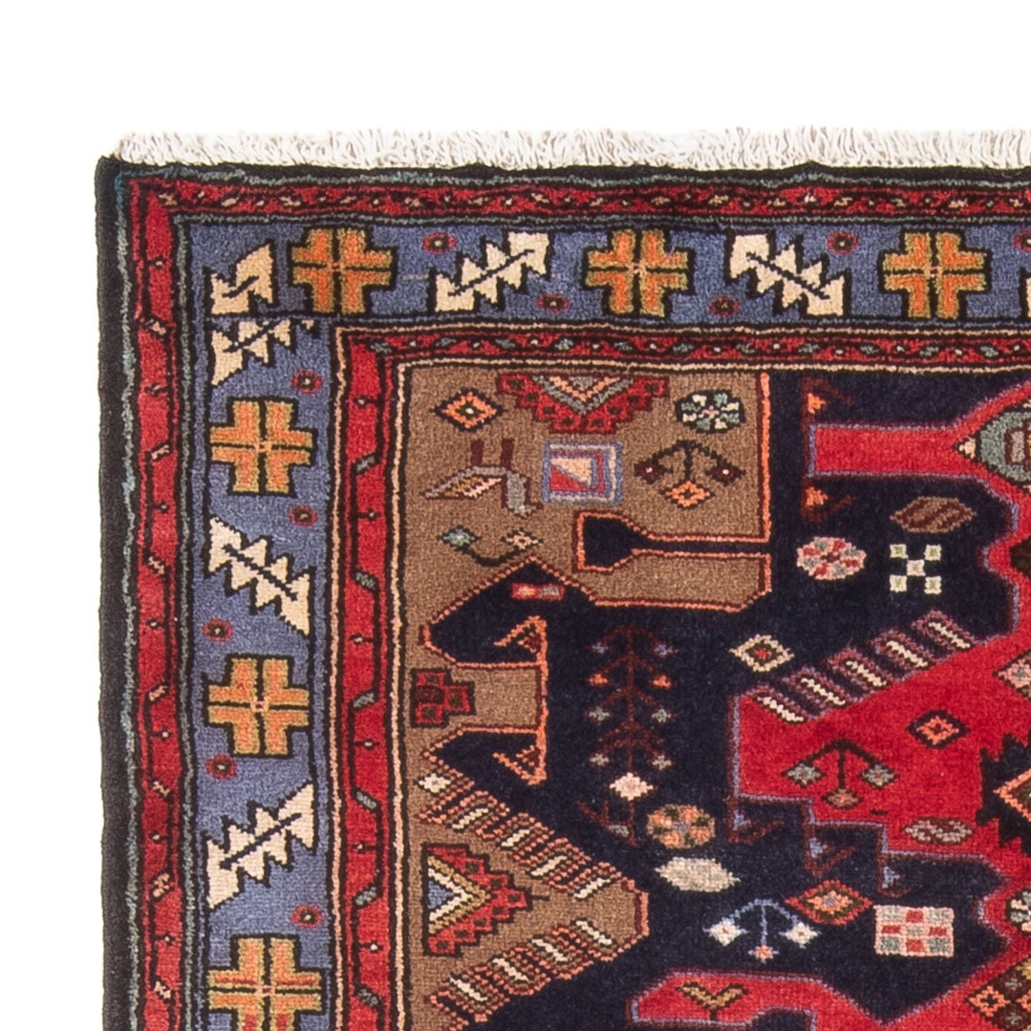 Tappeto Persero - Nomade - 161 x 110 cm - blu scuro