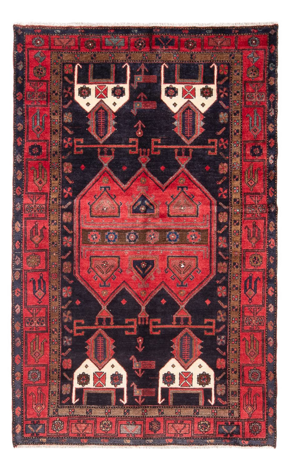 Tappeto Persero - Nomade - 225 x 144 cm - blu scuro