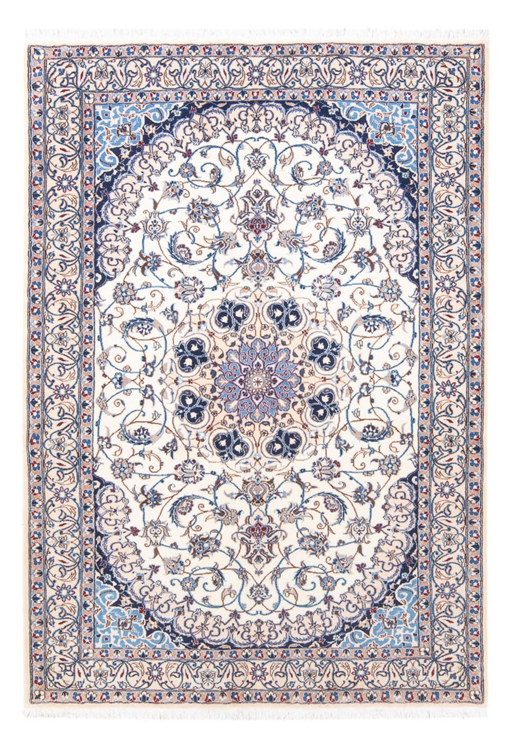 Tappeto Persero - Nain - Reale - 197 x 130 cm - crema