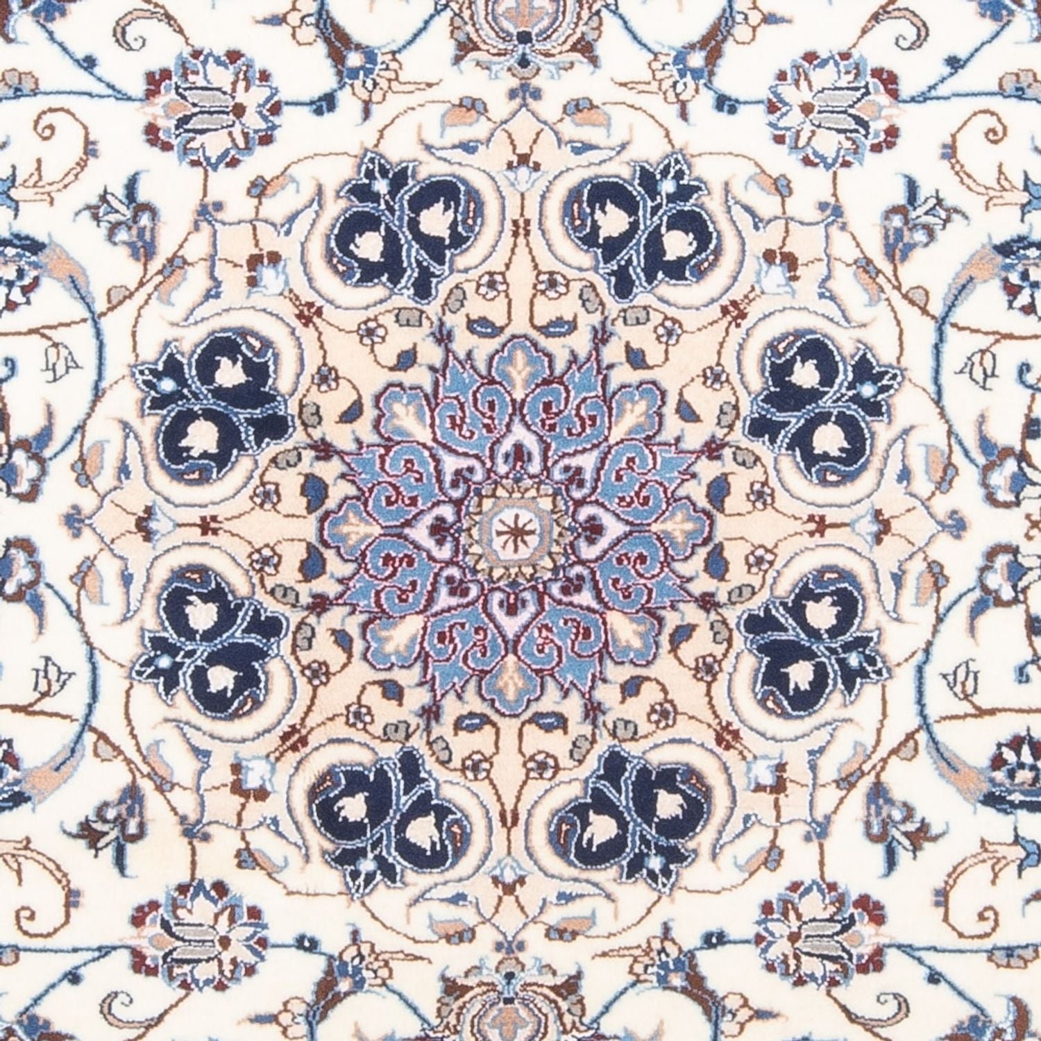 Tappeto Persero - Nain - Reale - 197 x 130 cm - crema