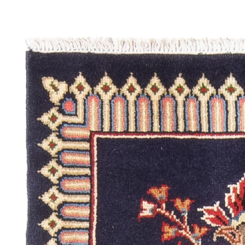 Tappeto Persero - Keshan - 128 x 64 cm - blu scuro