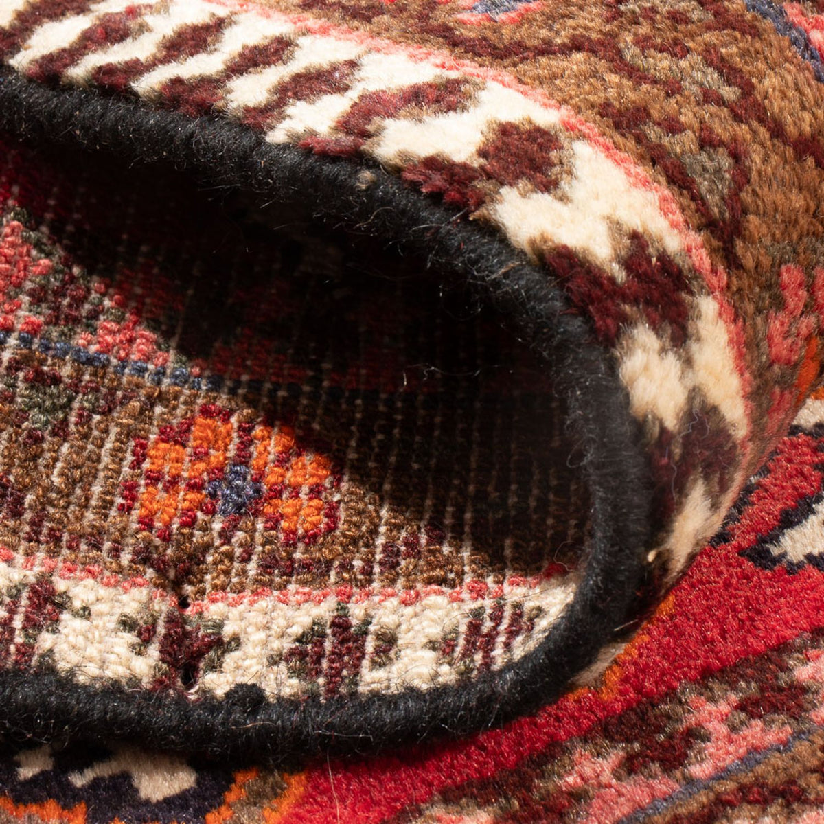 Tappeto Turkaman - 89 x 67 cm - rosso