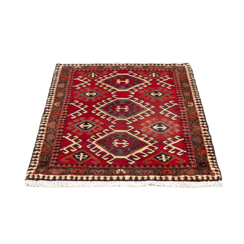 Tappeto Turkaman - 89 x 67 cm - rosso